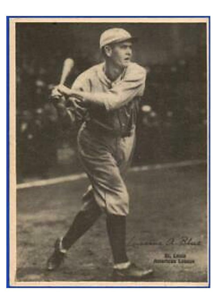 1929 R316 Kashin Publications Lucerne A. Blue card