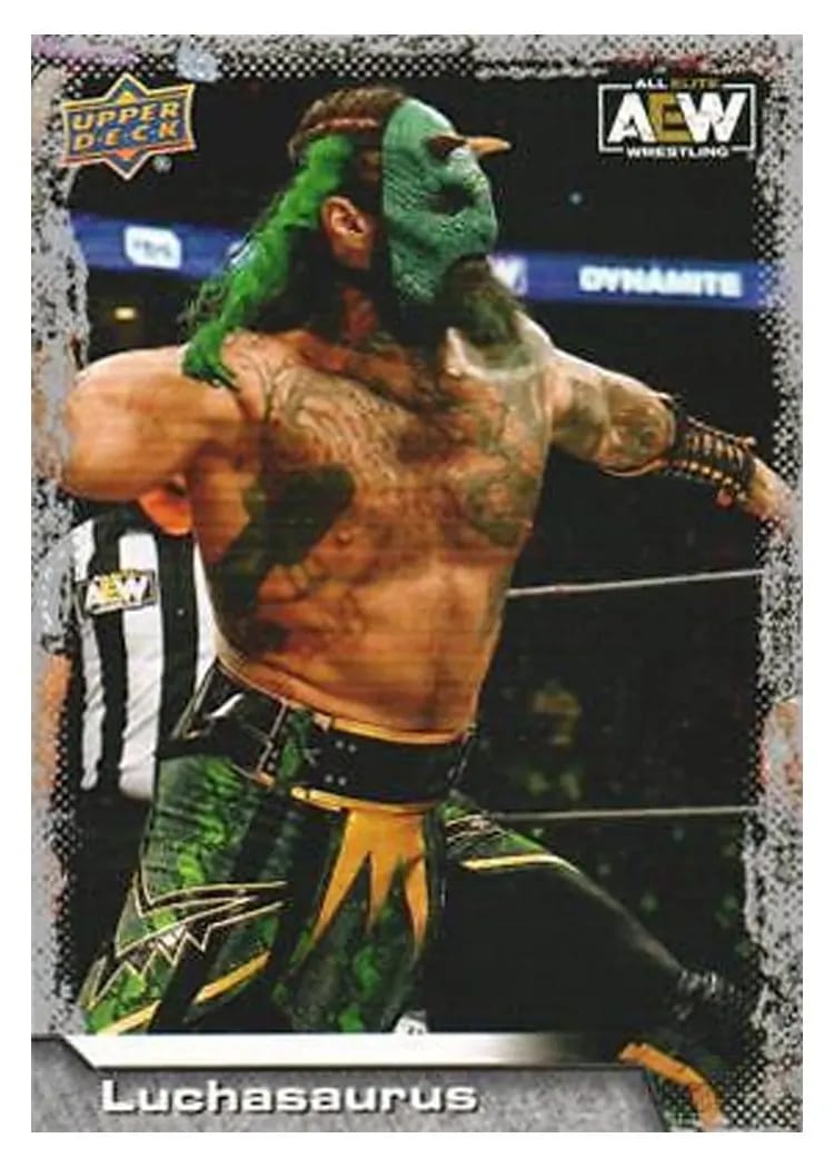 2022 Upper Deck AEW Luchasaurus #10 card
