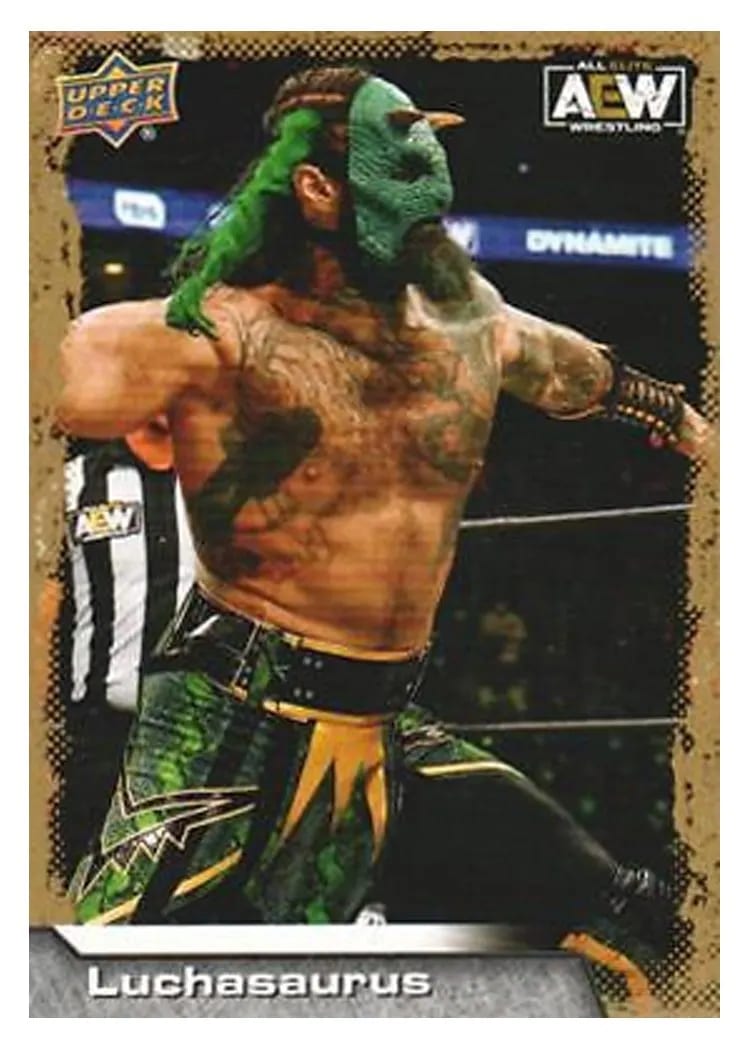 2022 Upper Deck AEW Luchasaurus #10 card