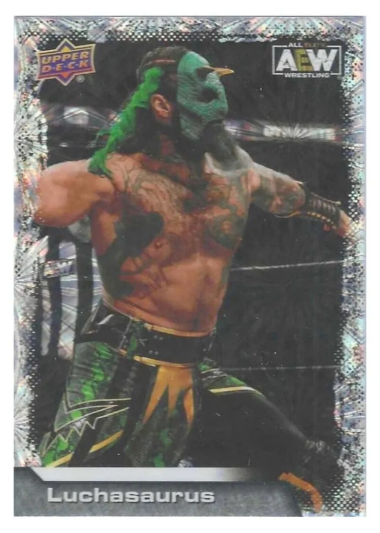 2022 Upper Deck AEW Luchasaurus #10 card
