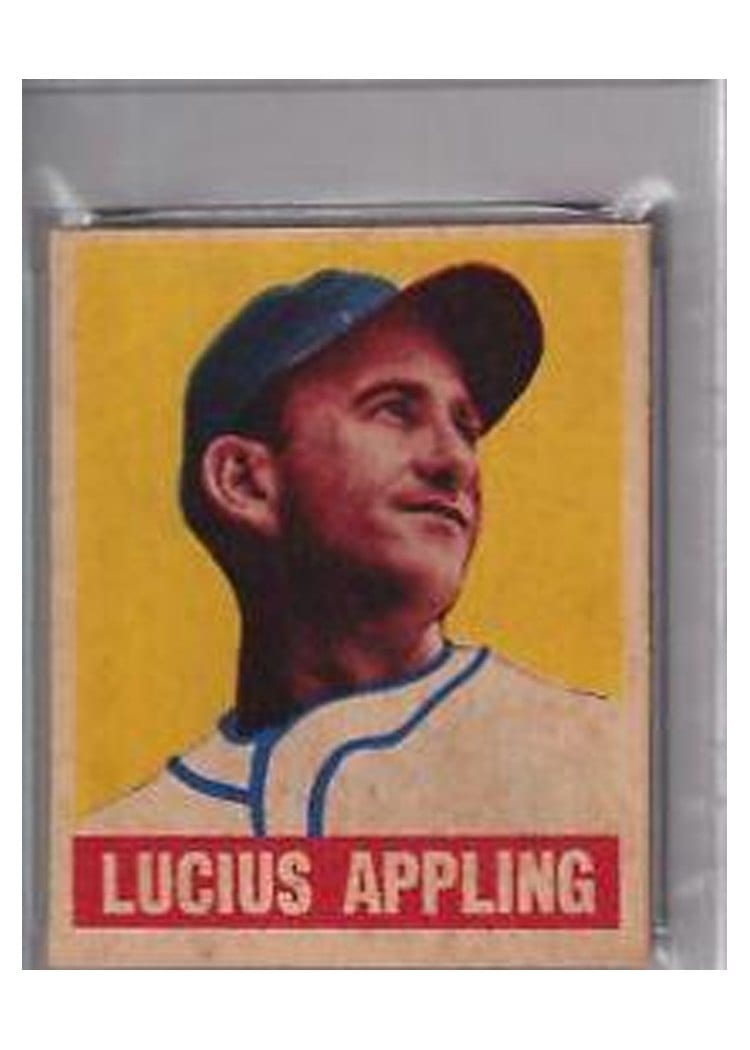 1948 Leaf Lucius Appling #59 card