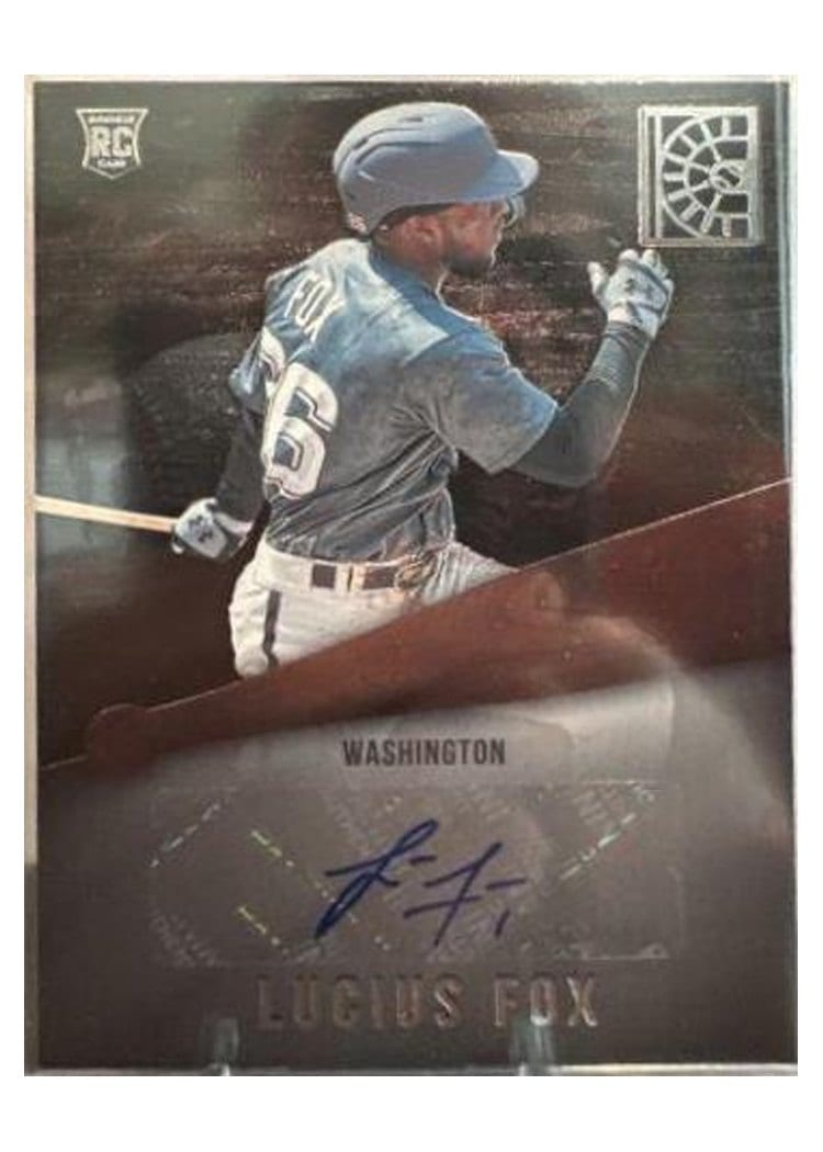 2022 Panini Capstone Rookie Autographs Lucius Fox #RA-LF card