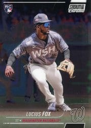 2022 Stadium Club Chrome Base Set Lucius Fox #334 card