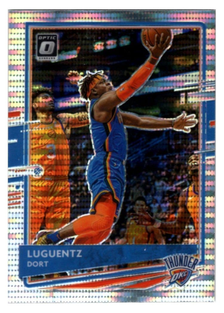 2020-21 Donruss Optic Base Set Luguentz Dort Target #94 card