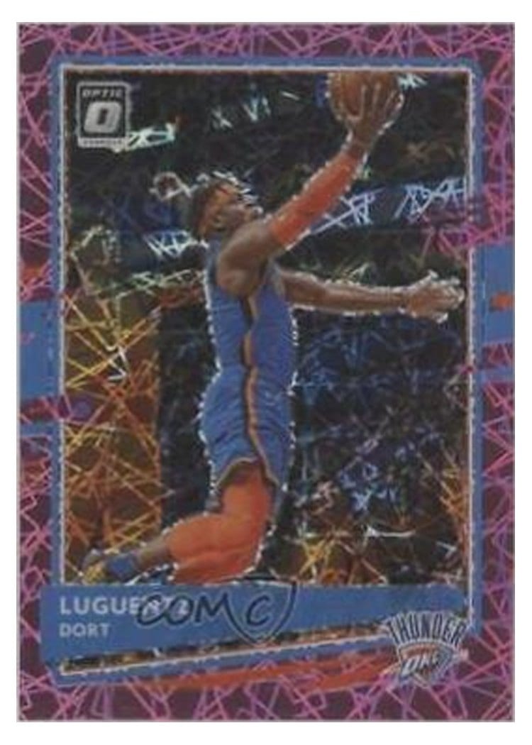 2020-21 Donruss Optic Base Set Luguentz Dort #94 card