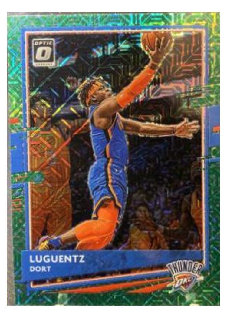 2020-21 Donruss Optic Base Set Luguentz Dort #94 card
