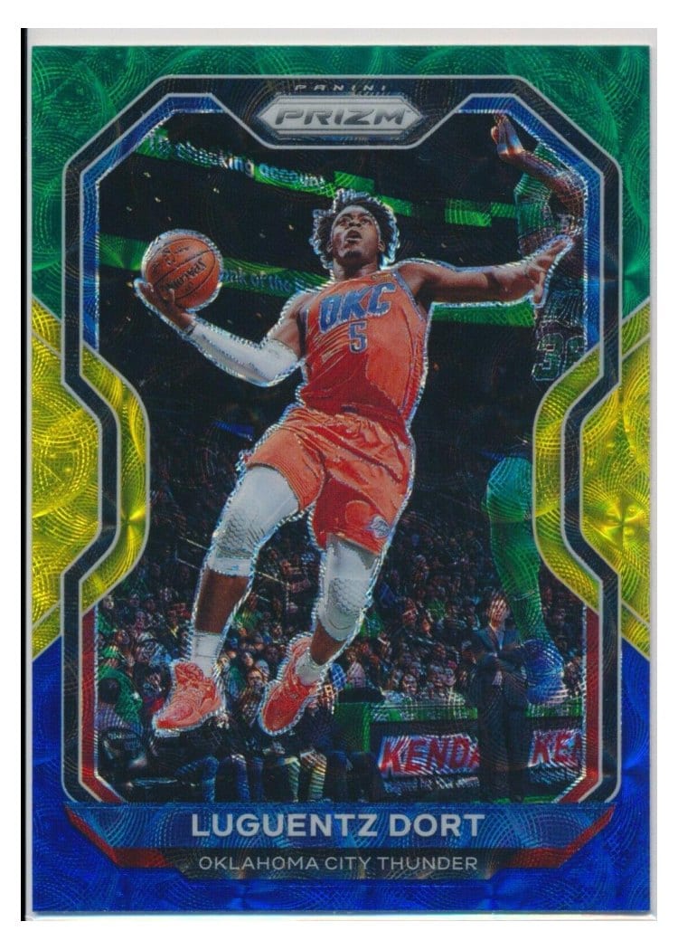 2020-21 Panini Prizm Base Set Luguentz Dort #31 card