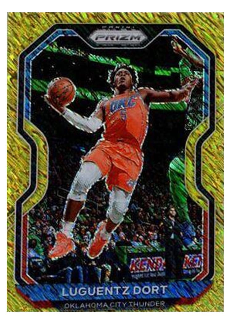 2020-21 Panini Prizm Base Set Luguentz Dort #31 card