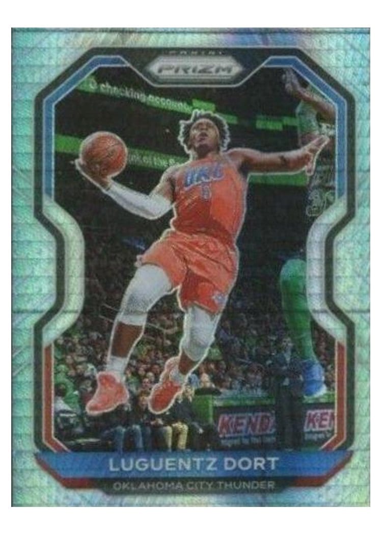 2020-21 Panini Prizm Base Set Luguentz Dort #31 card