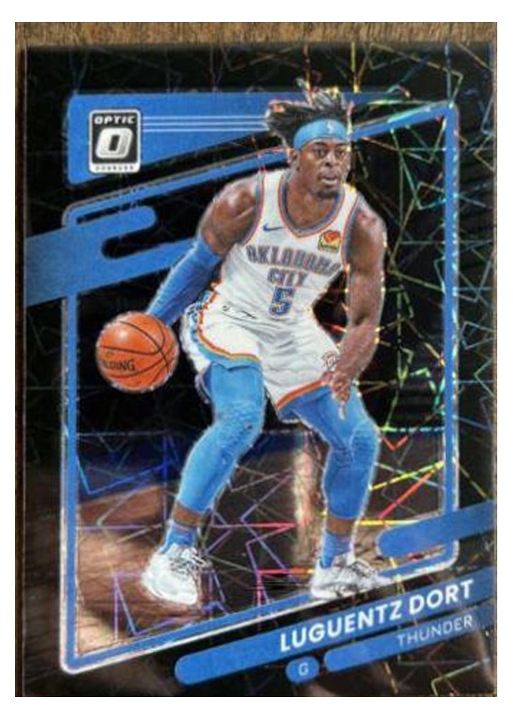2021-22 Panini Contenders Optic Base Set Luguentz Dort #78 card