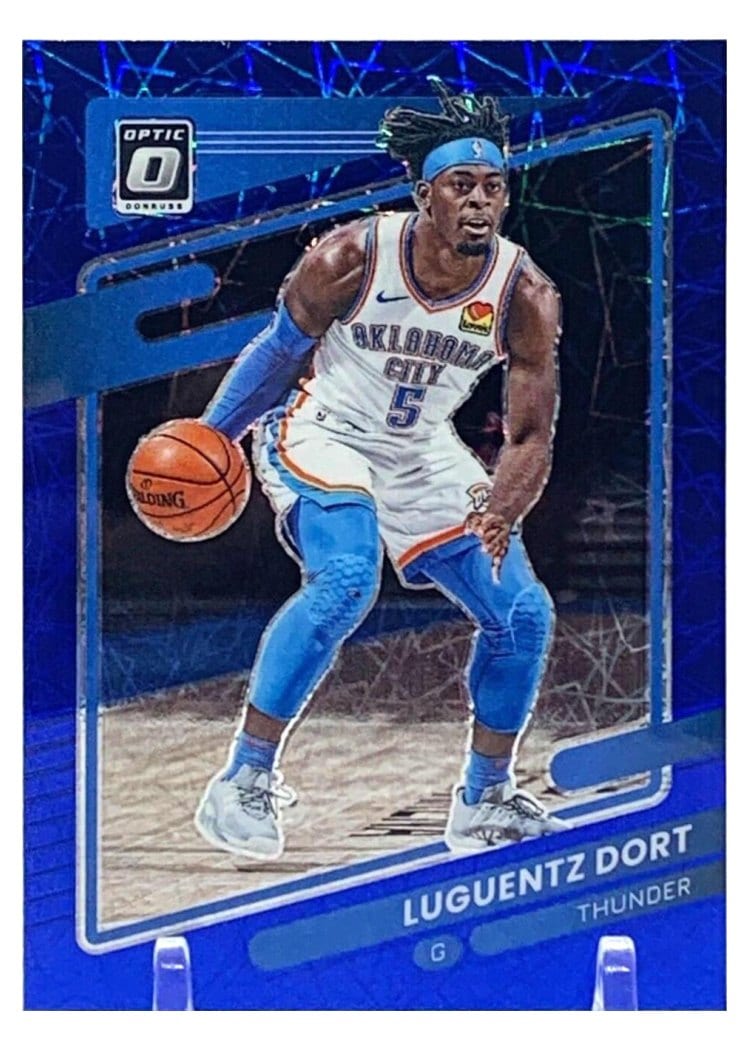 2021-22 Panini Contenders Optic Base Set Luguentz Dort #78 card