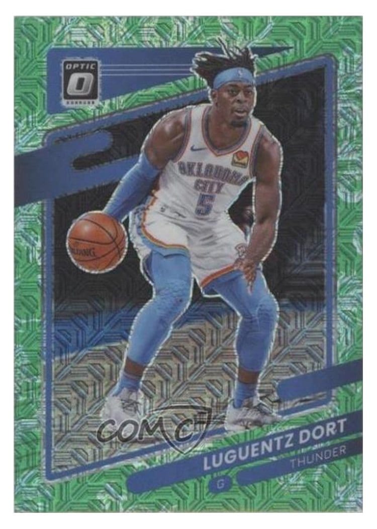 2021-22 Panini Contenders Optic Base Set Luguentz Dort #78 card
