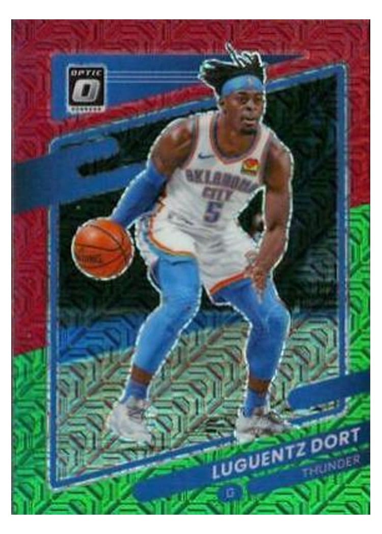 2021-22 Panini Contenders Optic Base Set Luguentz Dort #78 card