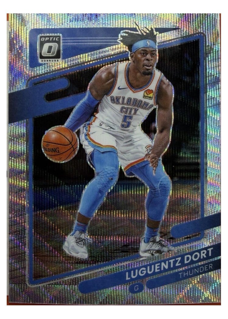 2021-22 Panini Contenders Optic Base Set Luguentz Dort #78 card
