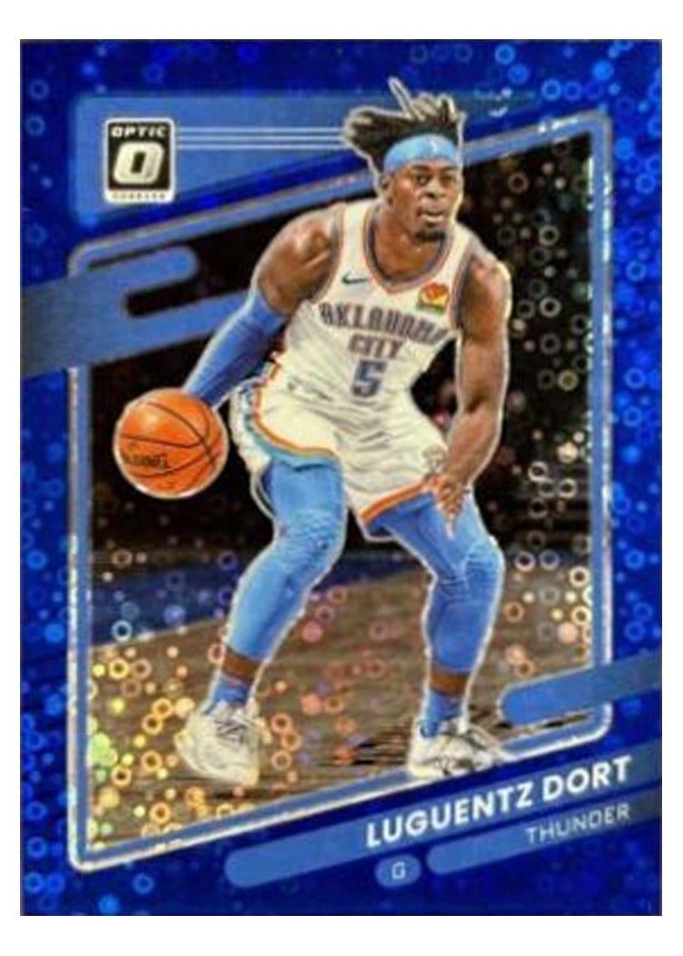 2021-22 Panini Contenders Optic Base Set Luguentz Dort #78 card