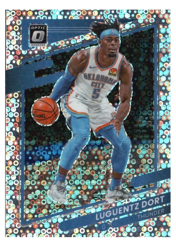 2021-22 Panini Contenders Optic Base Set Luguentz Dort #78 card