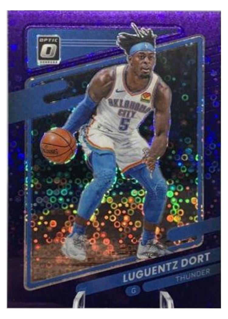 2021-22 Panini Contenders Optic Base Set Luguentz Dort #78 card