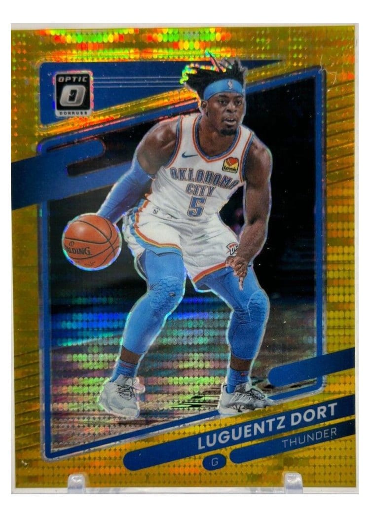 2021-22 Panini Contenders Optic Base Set Luguentz Dort #78 card