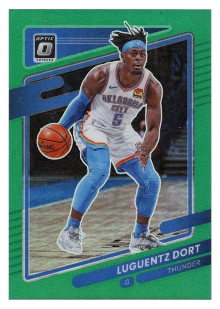 2021-22 Panini Contenders Optic Base Set Luguentz Dort #78 card