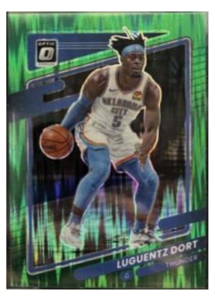 2021-22 Panini Contenders Optic Base Set Luguentz Dort #78 card