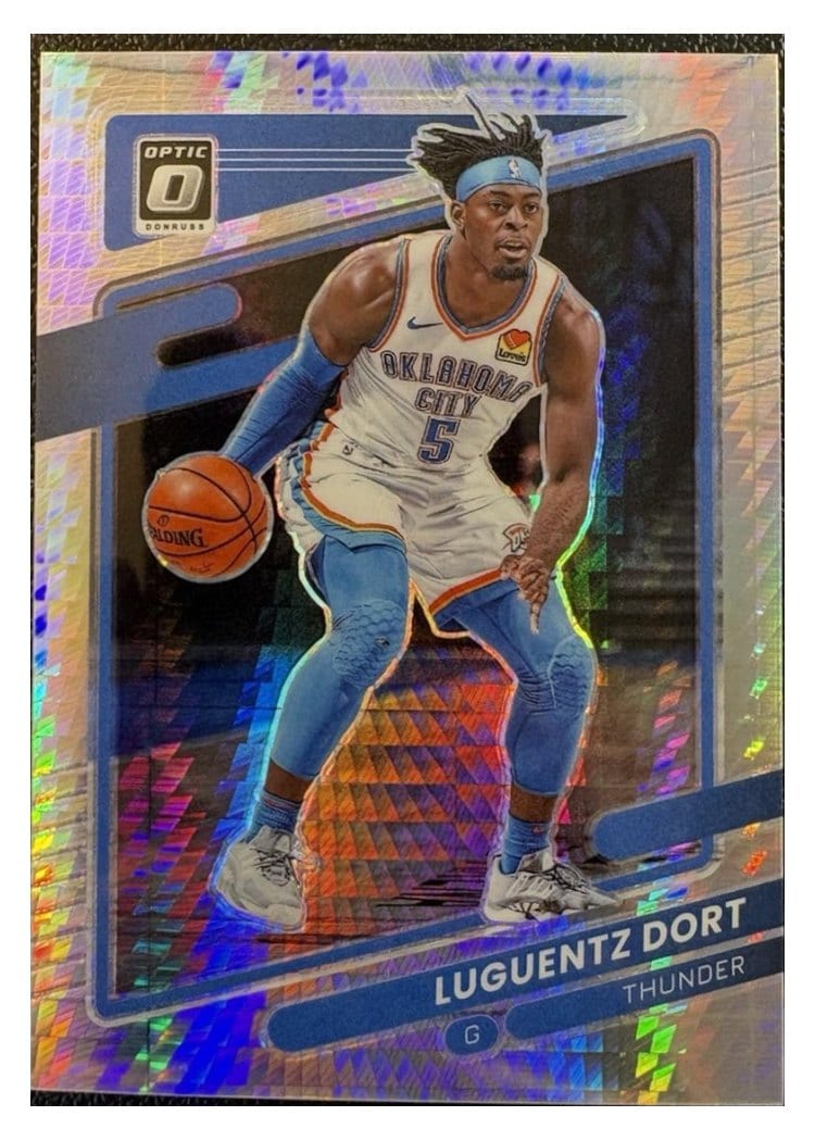 2021-22 Panini Contenders Optic Base Set Luguentz Dort #78 card