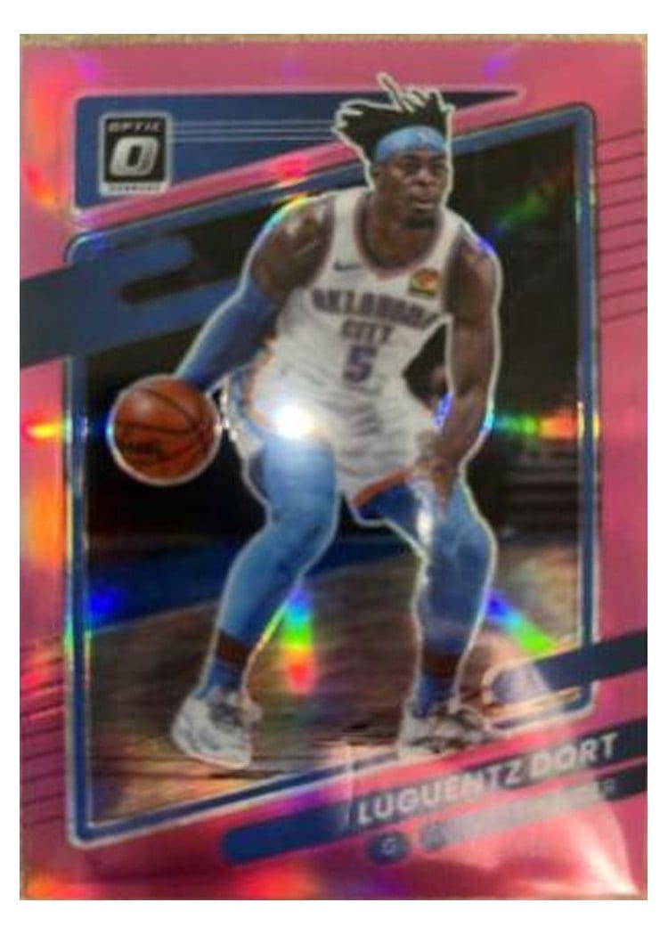 2021-22 Panini Contenders Optic Base Set Luguentz Dort #78 card