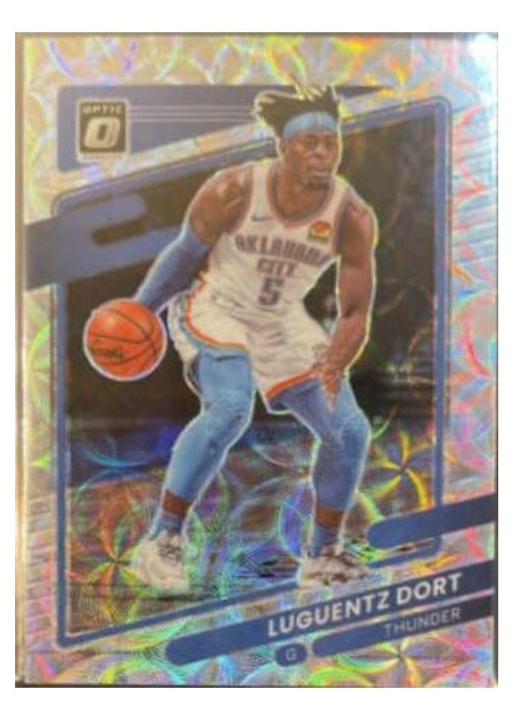 2021-22 Panini Contenders Optic Base Set Luguentz Dort #78 card