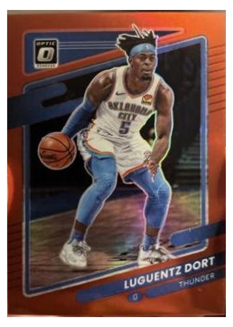 2021-22 Panini Contenders Optic Base Set Luguentz Dort #78 card