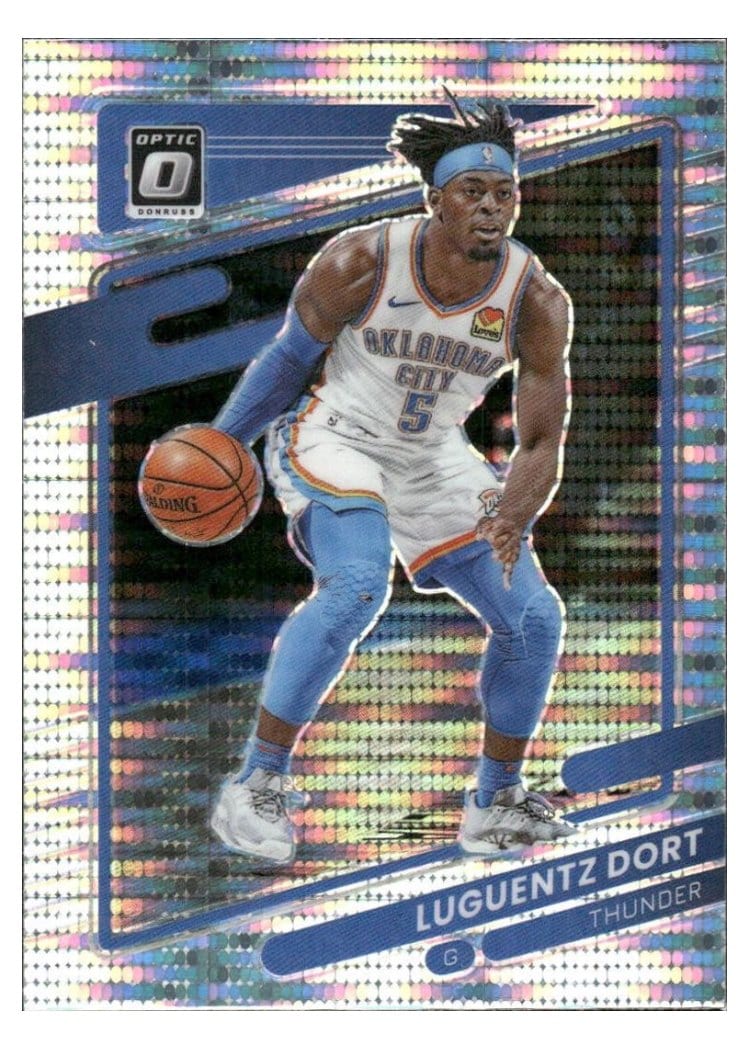 2021-22 Panini Contenders Optic Base Set Luguentz Dort #78 card