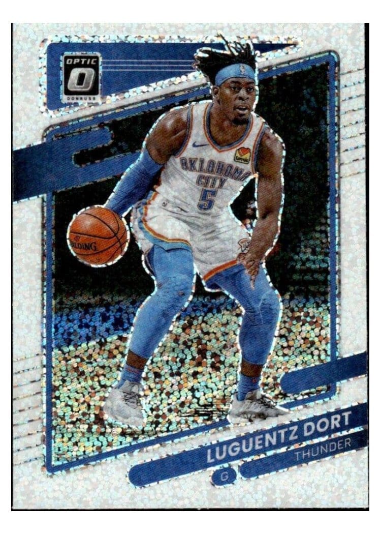 2021-22 Panini Contenders Optic Base Set Luguentz Dort #78 card