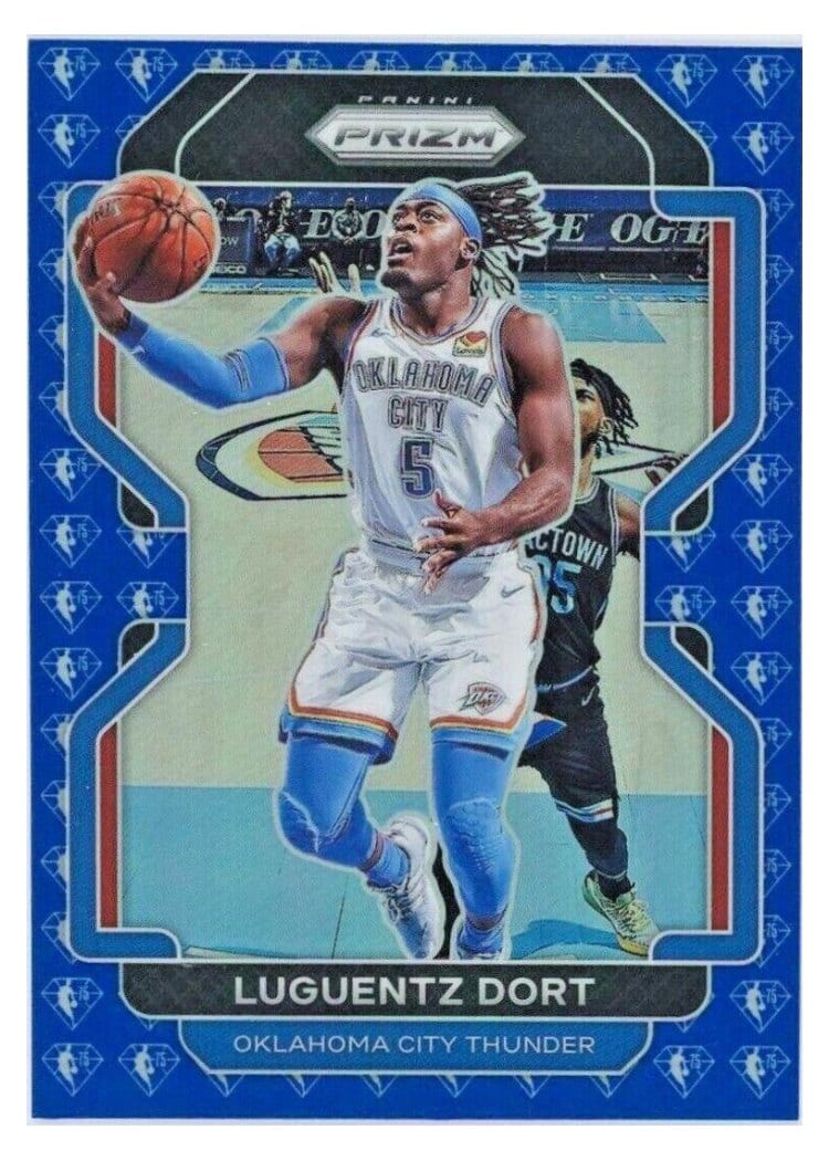 2021-22 Panini Prizm Base Set Luguentz Dort #114 card