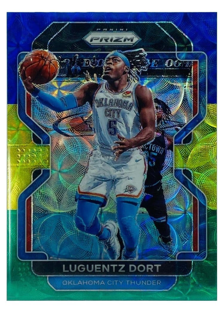 2021-22 Panini Prizm Base Set Luguentz Dort #114 card