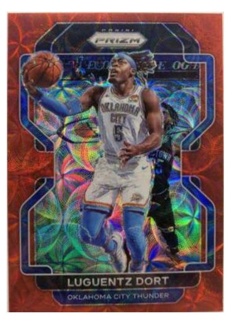 2021-22 Panini Prizm Base Set Luguentz Dort #114 card