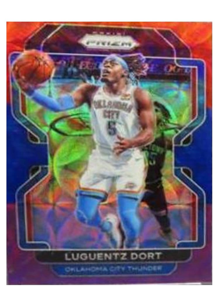 2021-22 Panini Prizm Base Set Luguentz Dort #114 card