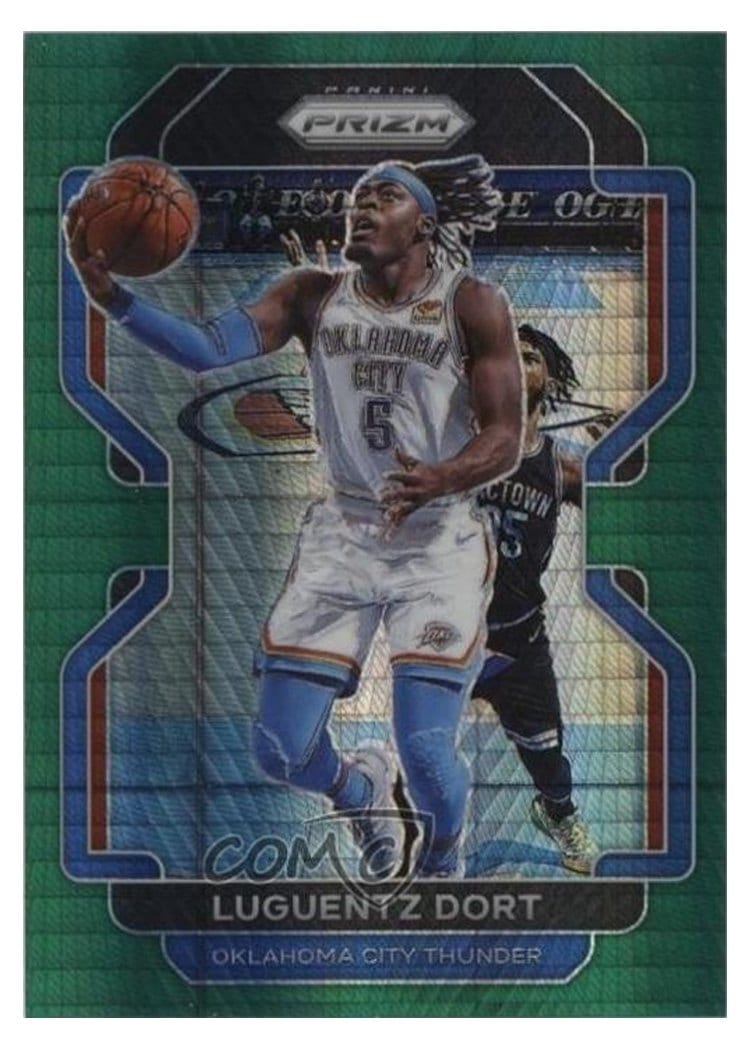 2021-22 Panini Prizm Base Set Luguentz Dort #114 card