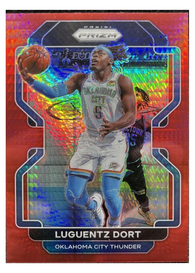 2021-22 Panini Prizm Base Set Luguentz Dort #114 card