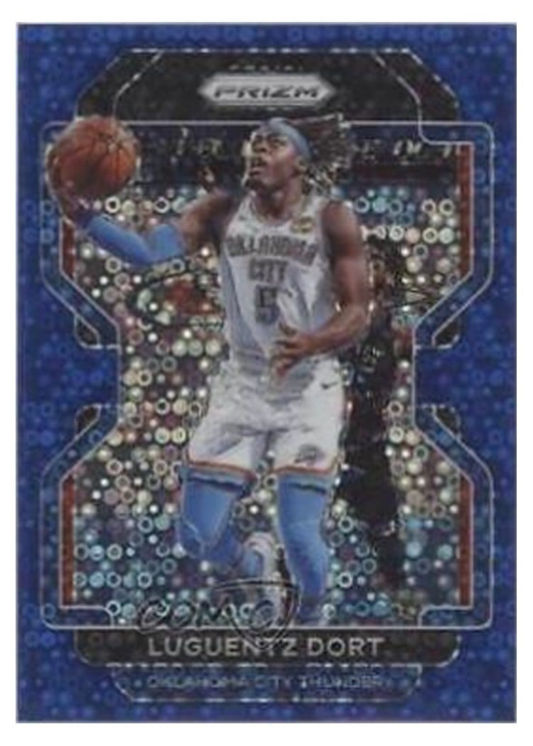 2021-22 Panini Prizm Base Set Luguentz Dort #114 card