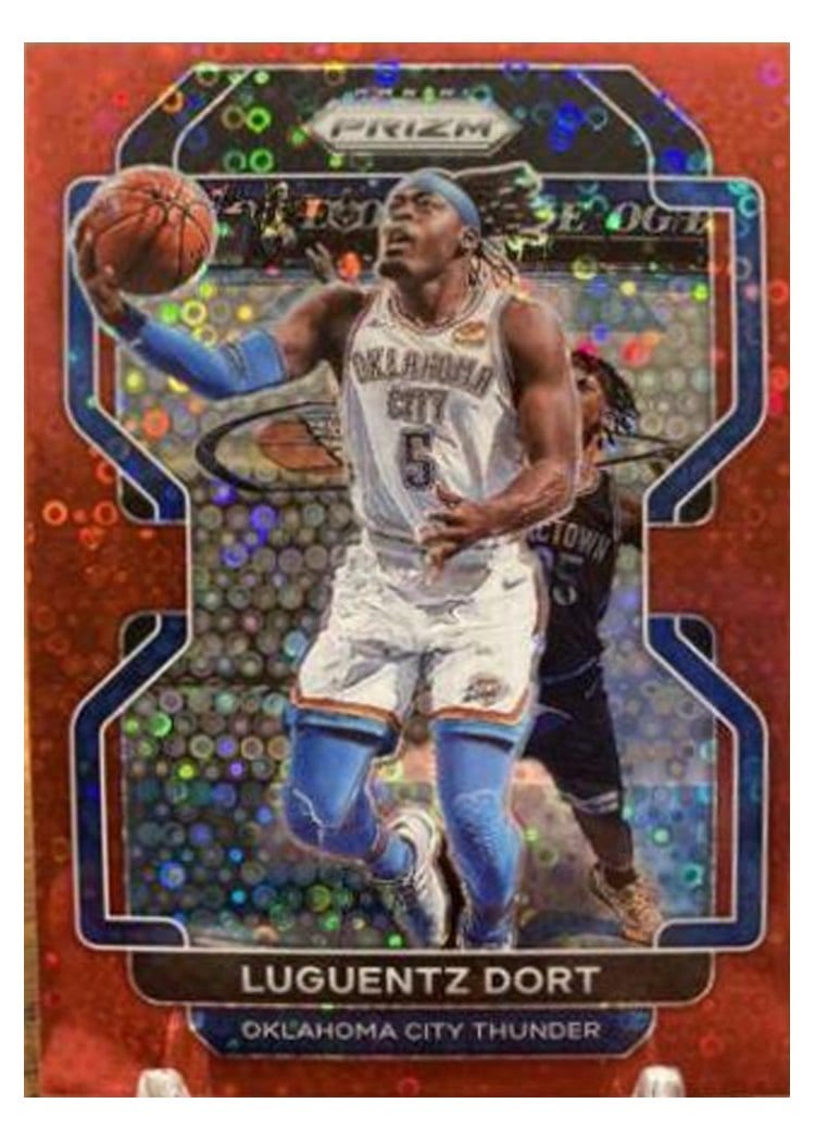 2021-22 Panini Prizm Base Set Luguentz Dort #114 card