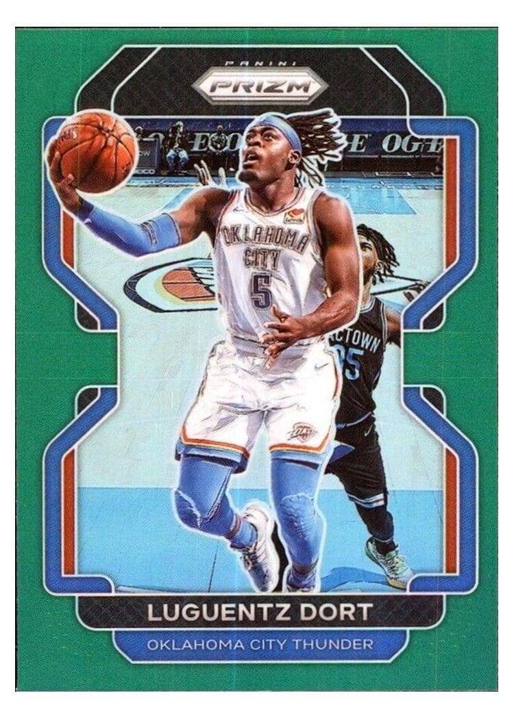 2021-22 Panini Prizm Base Set Luguentz Dort #114 card