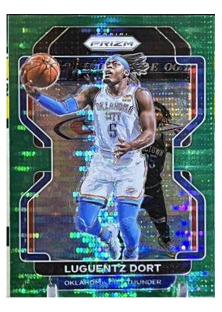 2021-22 Panini Prizm Base Set Luguentz Dort #114 card