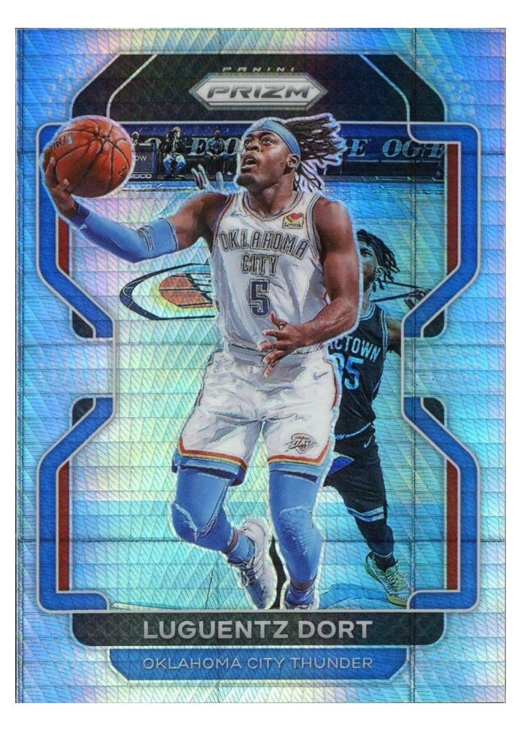 2021-22 Panini Prizm Base Set Luguentz Dort #114 card