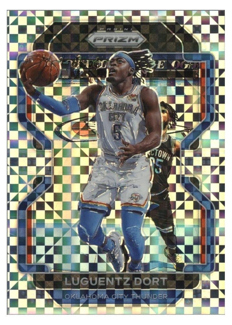 2021-22 Panini Prizm Base Set Luguentz Dort #114 card