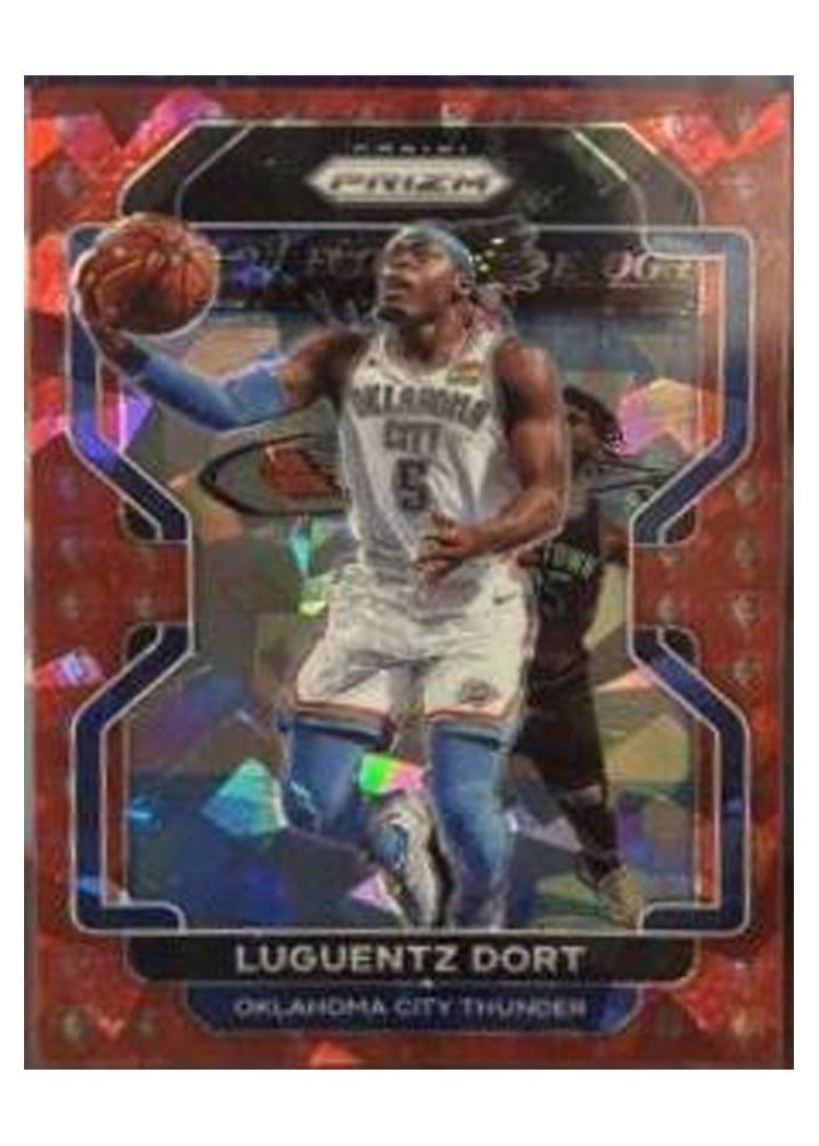 2021-22 Panini Prizm Base Set Luguentz Dort #114 card