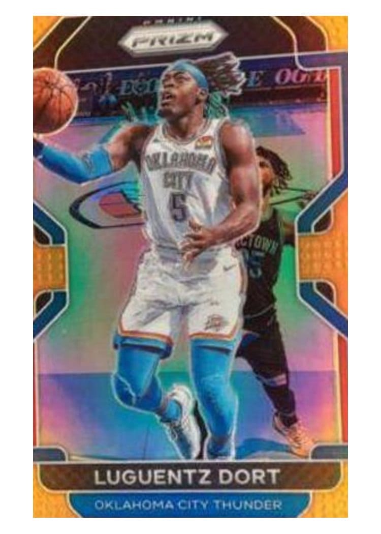 2021-22 Panini Prizm Base Set Luguentz Dort #114 card