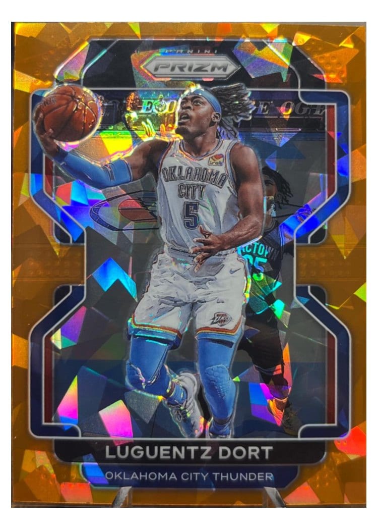 2021-22 Panini Prizm Base Set Luguentz Dort #114 card