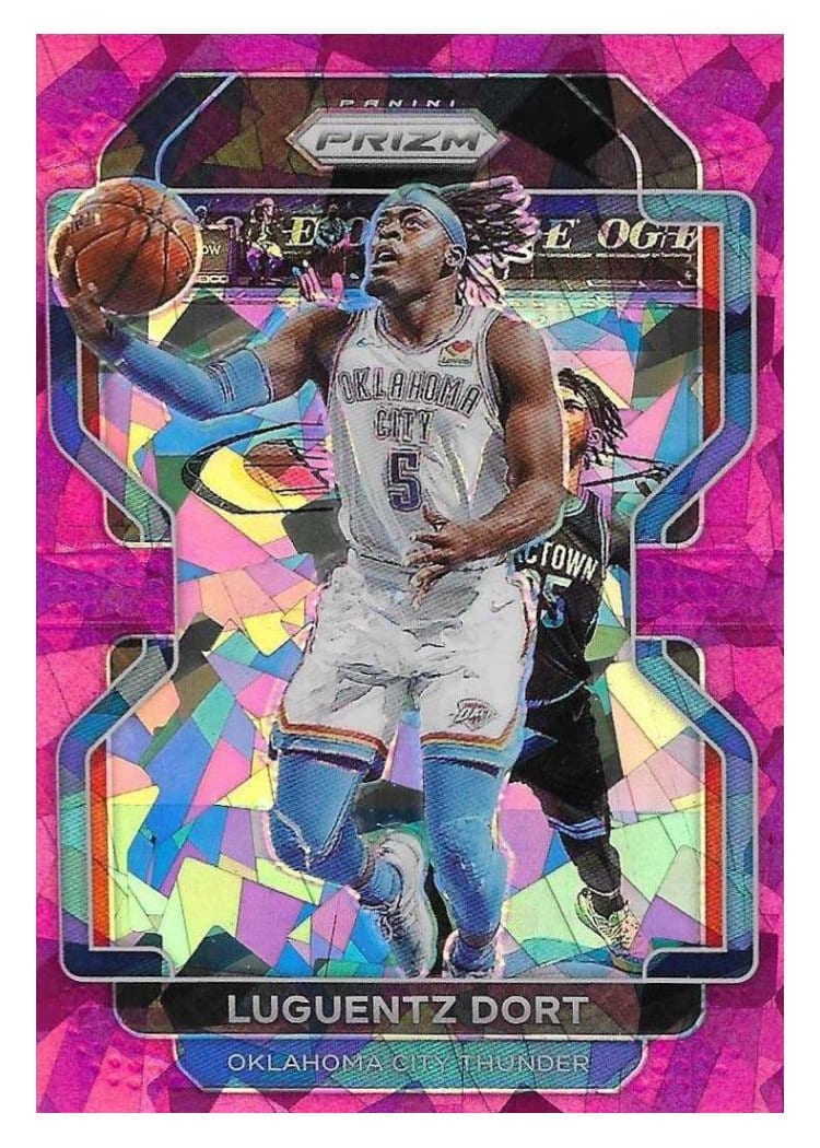 2021-22 Panini Prizm Base Set Luguentz Dort #114 card