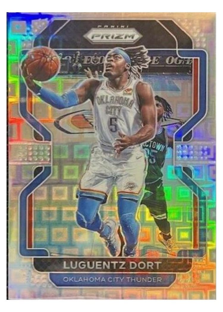 2021-22 Panini Prizm Base Set Luguentz Dort #114 card
