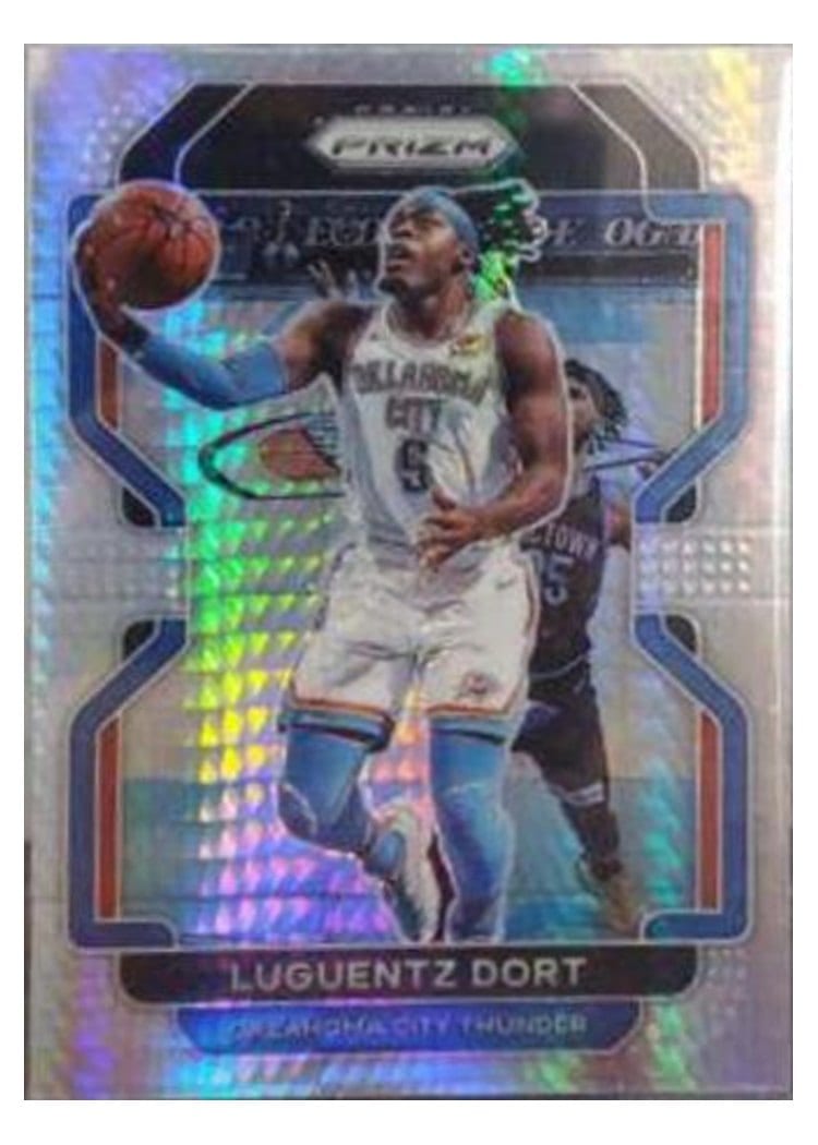 2021-22 Panini Prizm Base Set Luguentz Dort #114 card