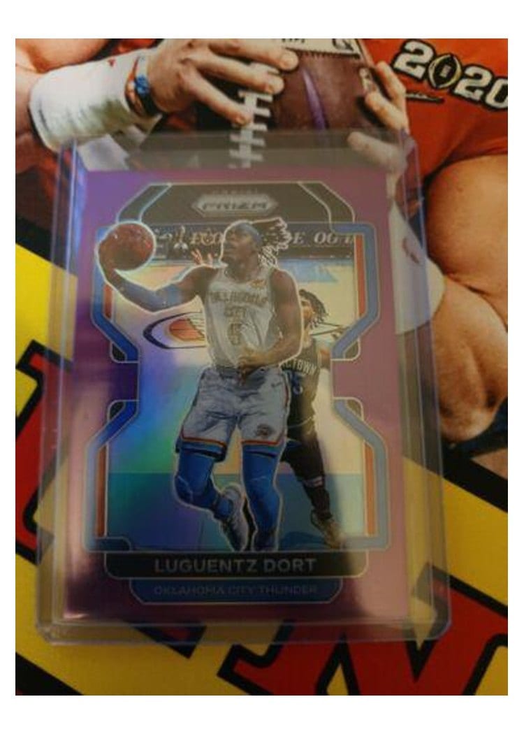 2021-22 Panini Prizm Base Set Luguentz Dort #114 card