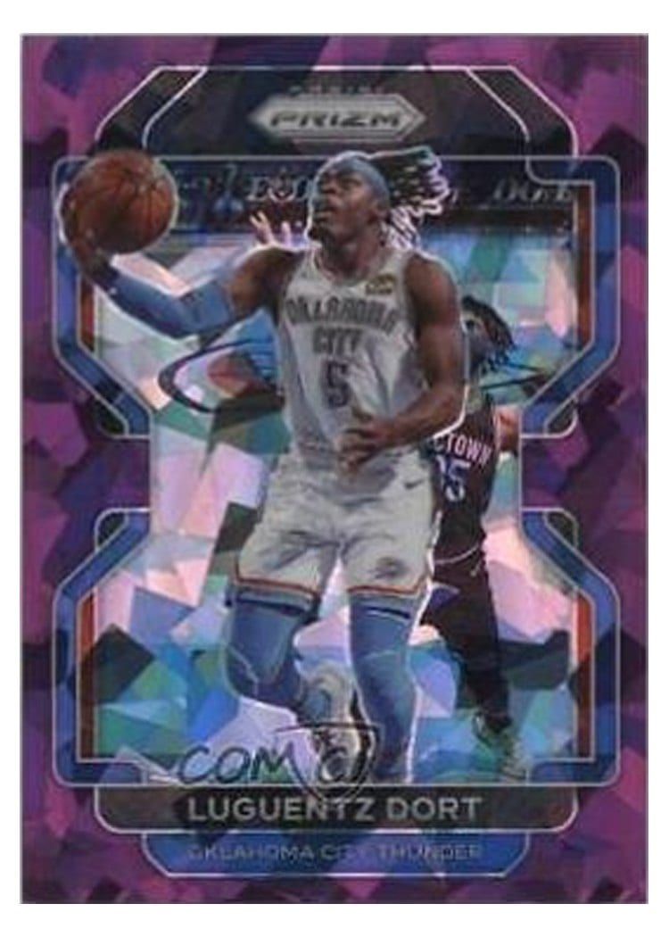 2021-22 Panini Prizm Base Set Luguentz Dort #114 card